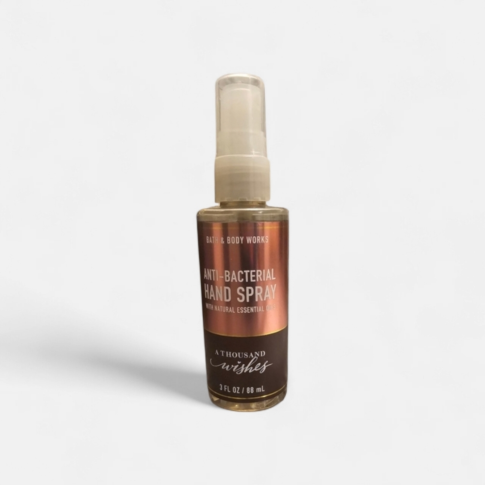 Bath & Body Works A Thousand Wishes Anti-Bacterial Hand Spray - Copper and Black
